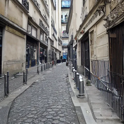 Image similar to Paris Liminal spaces