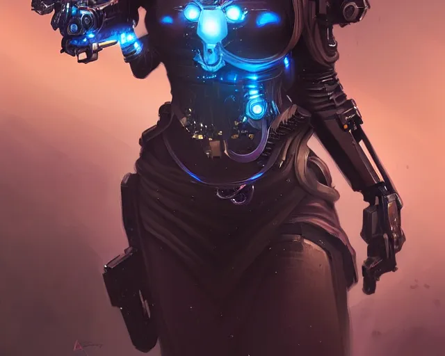 Prompt: beautiful but deadly female terminator cyborg, photography of kurzgesagt, deep focus, d & d, fantasy, intricate, elegant, highly detailed, digital painting, artstation, concept art, matte, sharp focus, illustration, hearthstone, art by artgerm and greg rutkowski and alphonse mucha