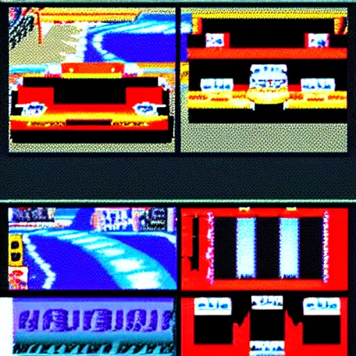 Image similar to screenshots of daytona usa 1 9 9 5