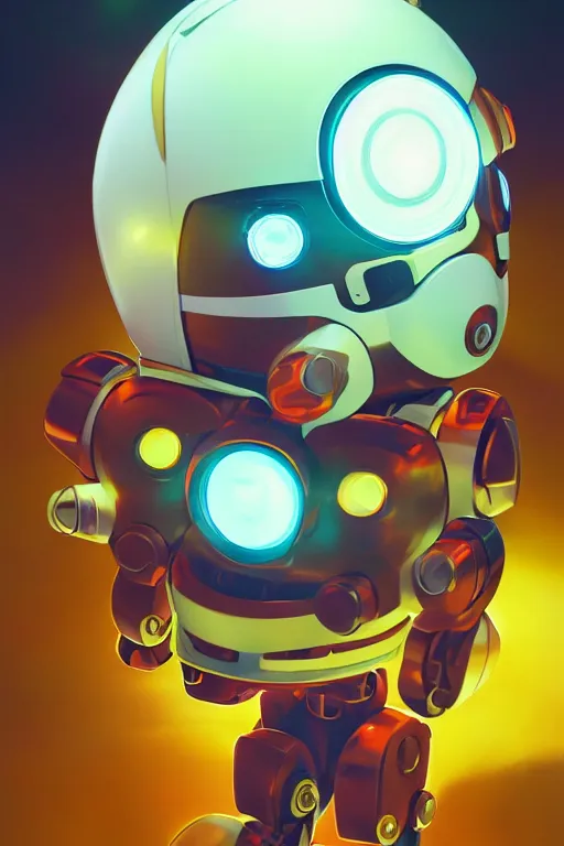 Image similar to metabots medabots medarotto medarot robot minimalist comics helmet mask neon cybereye, behance hd by jesper ejsing, by rhads, makoto shinkai and lois van baarle, ilya kuvshinov, rossdraws global illumination ray tracing hdr radiating a glowing aura