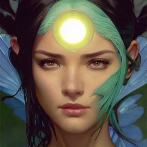 Prompt: highly detailed vfx portrait of nico robin, greg rutkowski, loish, rhads, makoto shinkai, tom bagshaw, alphonse mucha, sharp focus, art by artgerm and greg rutkowski, stanley kubrick, backlit, harsh overhead sunlight, blue eyes,