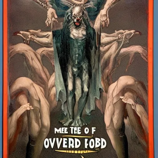 Prompt: malefic presence of the lobotomized god, overlord of the slave labour fief