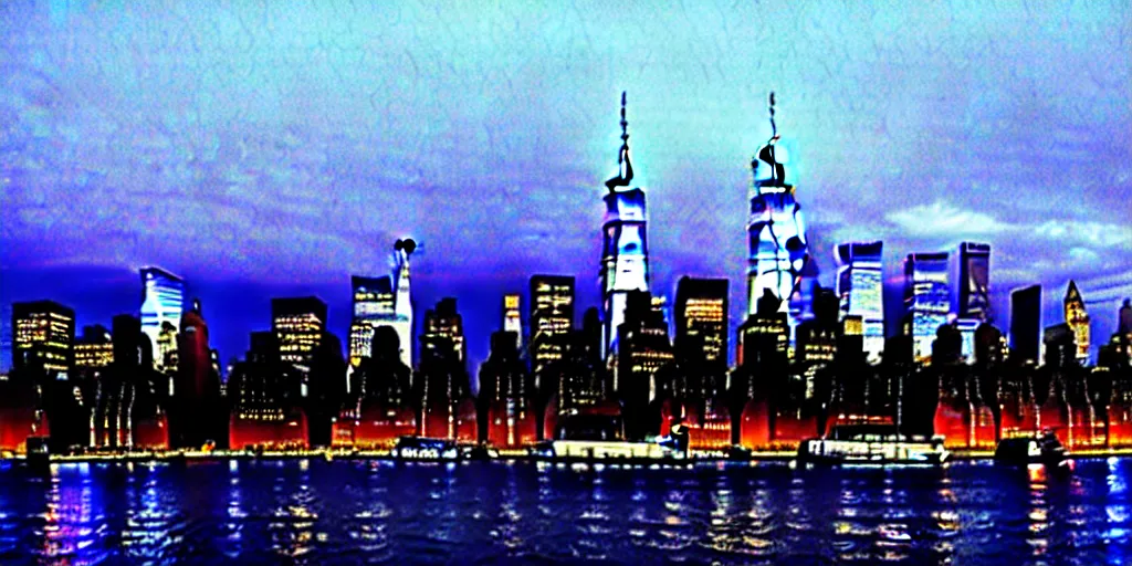 Image similar to new york city