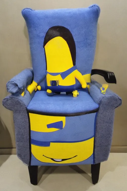 Image similar to Minion armchair