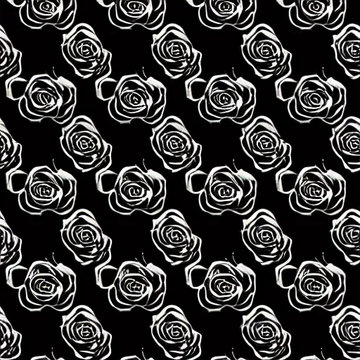 Image similar to black roses black background