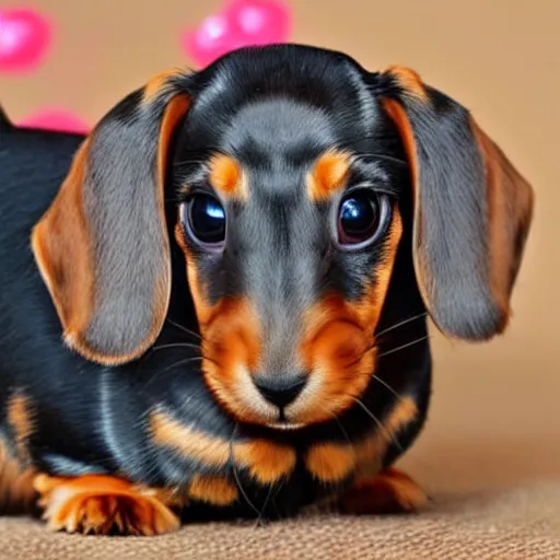 Prompt: dachshund rabbit hybrid