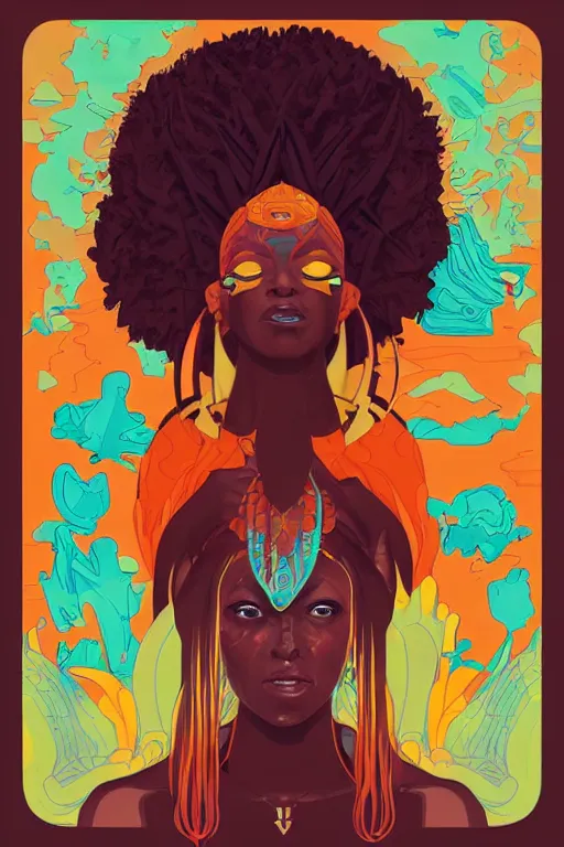 Image similar to album art for char zulu,'gaea goddess ', 3 d shapes, vector art, by sachin teng, trending on artstation