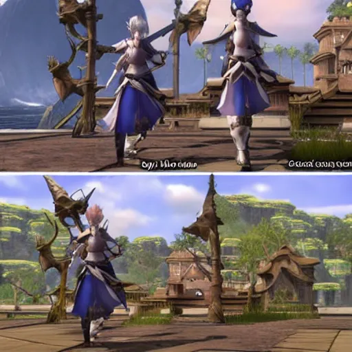 Image similar to Screenshot taken from FFXIV. Final Fantasy 14 screenshot.