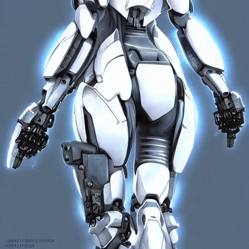 Prompt: an african female mecha with glowin white eyes, very symmetrical face, highly detailed, nanogirl, nanogirlv 2, by vitaly bulgarov, by yoji shinkawa, by joss nizzi, by shoji kawamori, metal gear solid, transformers cinematic universe, deviantart, artstation, unreal engine