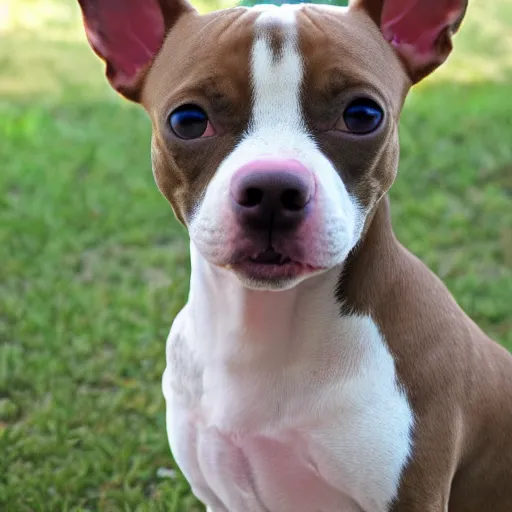 Image similar to pit bull chihuahua mix