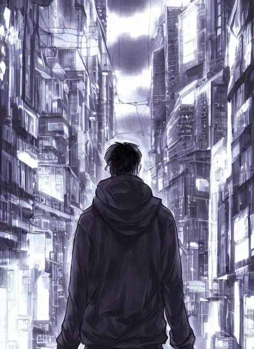 Anime boy KimDëHeizer - Illustrations ART street