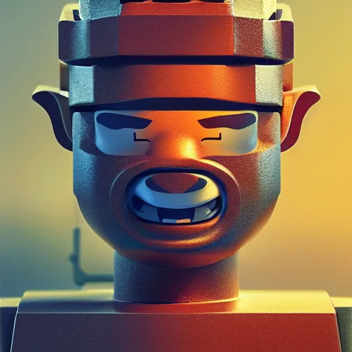 Image similar to lego minionic thor, profile picture, by goro fujita by filip hodas and beeple, realism, sharp details, cinematic, highly detailed, digital, 3 d, realistic colors