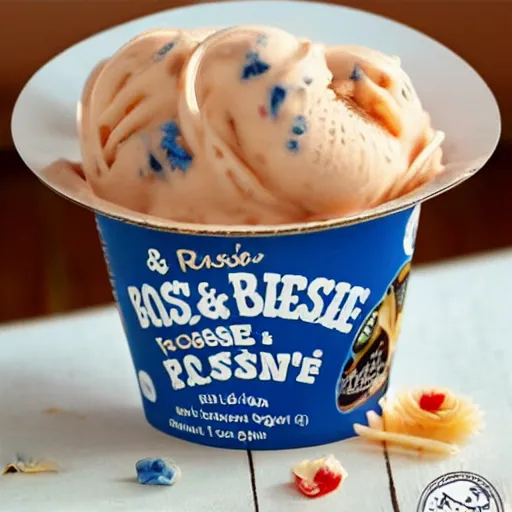 Image similar to pasta rose flavoured ben and jerry's ice cream