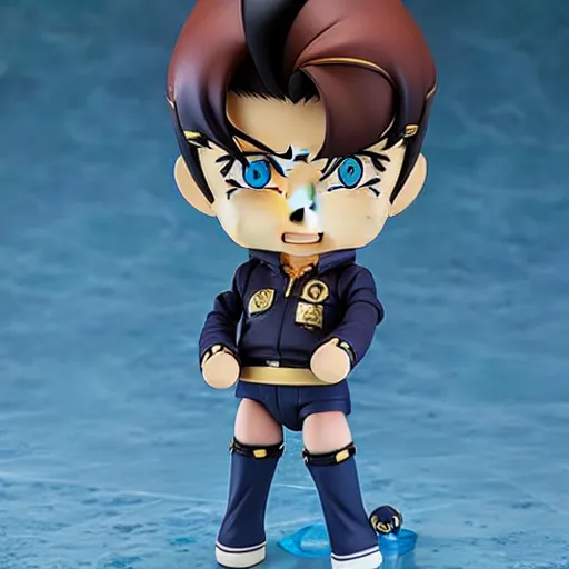 Image similar to a josuke higashikata nendoroid, product shot