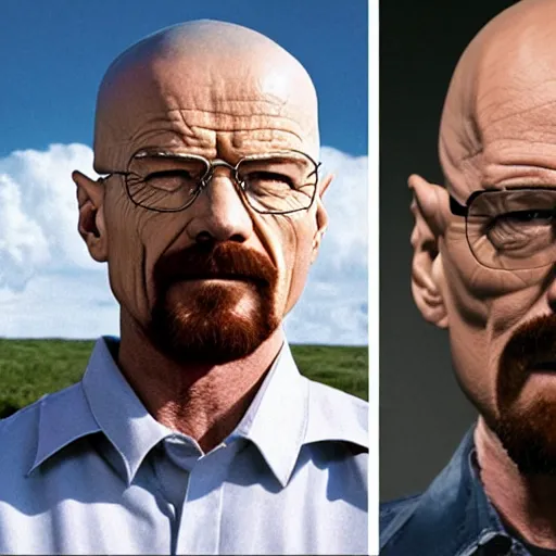 Prompt: walter white as giga chad