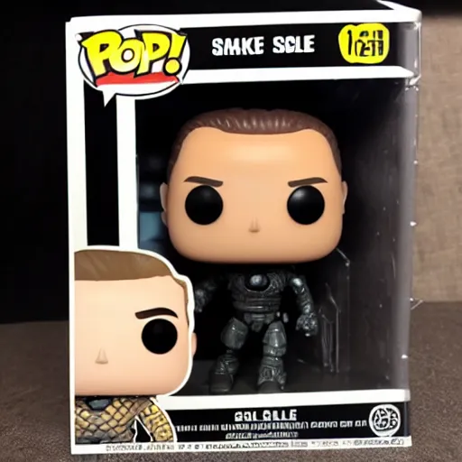 Prompt: snake eyes funko pop