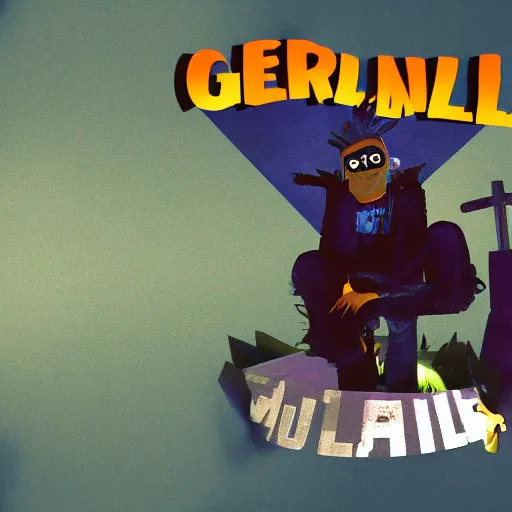 Prompt: gorillaz in the half life universe