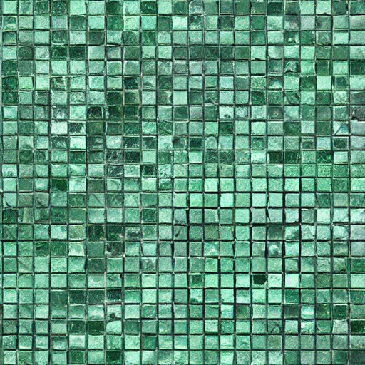 Image similar to Cracked emerald tile texture, unreal engine 5, high definition, repeating