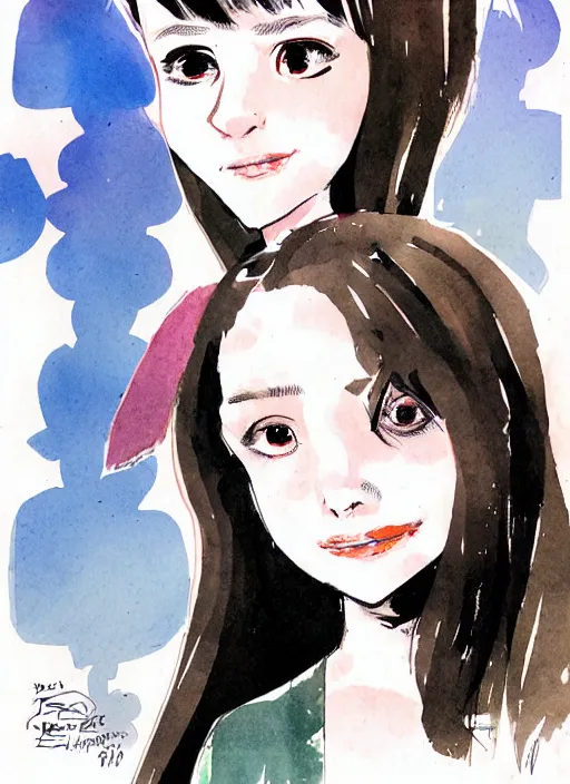 Image similar to portrait of a pretty young lady by dustin nguyen