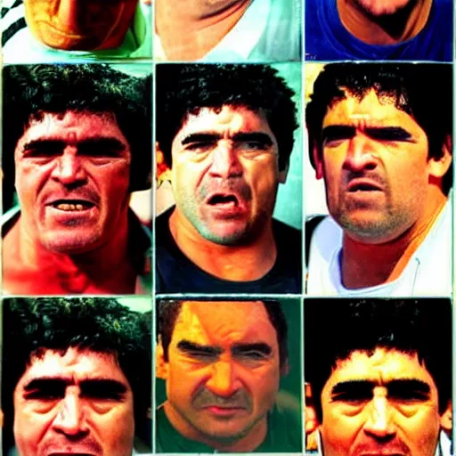 Image similar to maradona face photograph