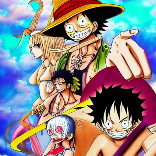 Image similar to IShowSpeed, anime art, One Piece high detail, high quality,