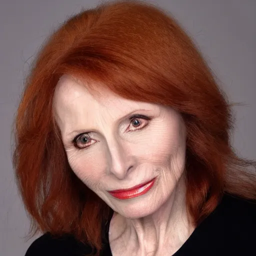 Image similar to a portrait of adult gates mcfadden, profesional photo