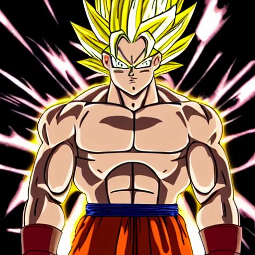 Image similar to super saiyan nappa