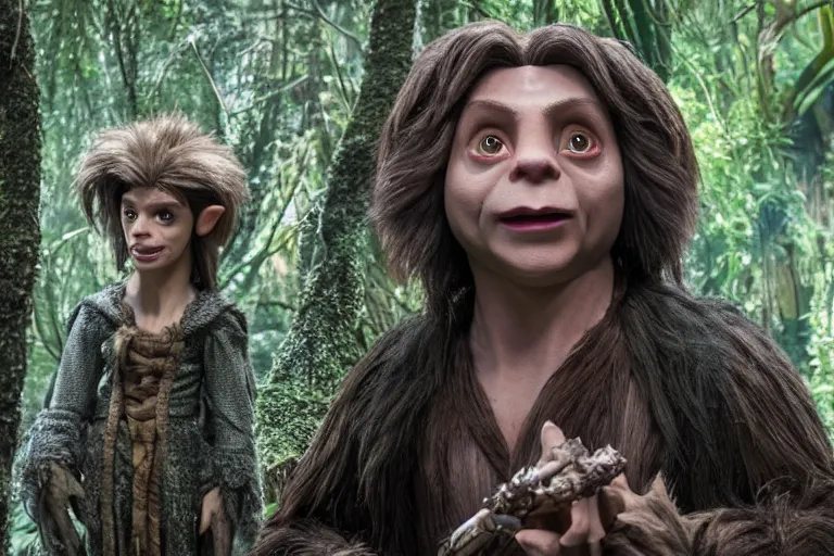 Image similar to jake t. austin plays a gelfling in the dark crystal : age of resistance, highly detailed, cinematic lighting, red weapon 8 k s 3 5, cooke anamorphic / i lenses