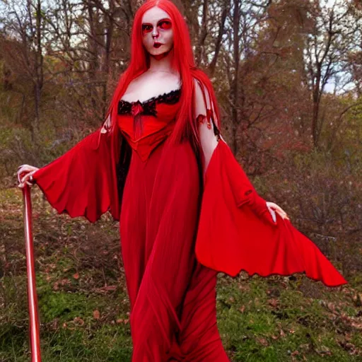 Image similar to red witch