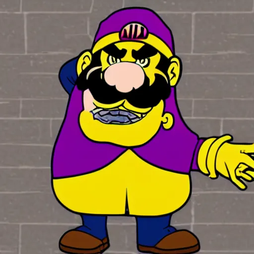 Prompt: Wario in the Senate as a senator