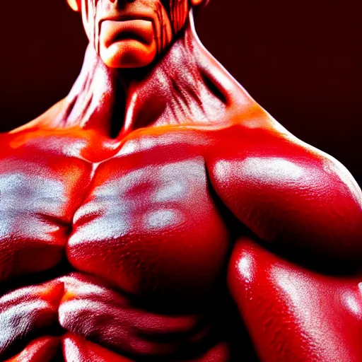 Prompt: Ultra realistic and intricate studio shot of Colossal Titan, hyper realism, movie shot, full hd, Vibrant colors, Smooth gradients