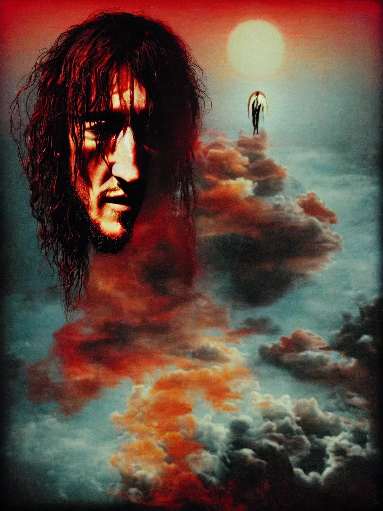 Prompt: John Frusciante Empyrean album cover