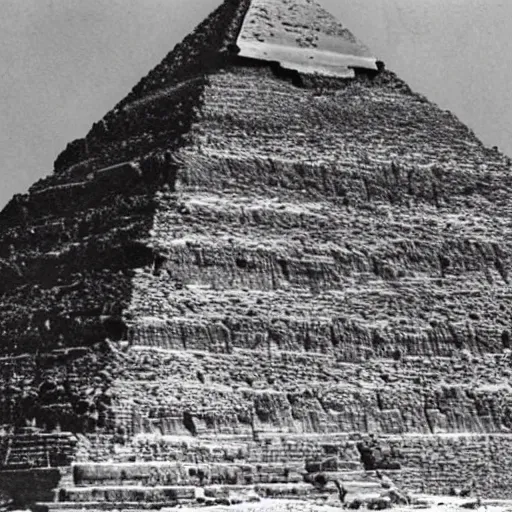 Prompt: the common ancestor of all pyramids in history