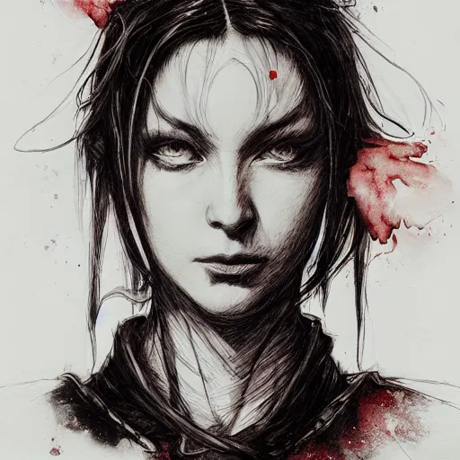 Image similar to portrait, female anthropomorphic cardinal druid, watercolor, dramatic lighting, cinematic, establishing shot, extremely high detail, foto realistic, cinematic lighting, pen and ink, intricate line drawings, by Yoshitaka Amano, Ruan Jia, Kentaro Miura, Artgerm, post processed, concept art, artstation, matte painting, style by eddie mendoza, raphael lacoste, alex ross,