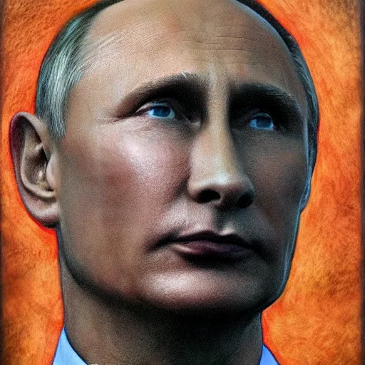 Image similar to vladimir putin became ugly retarded furry, photo - realistic, color image, 2 k, highly detailed, occult art, furry