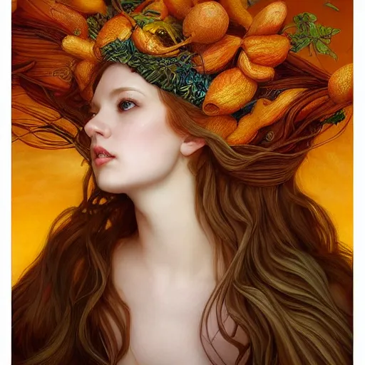 Image similar to amazing artgerm portrait of string - cheese - incident as a preraphaelite painting, collaboration with j. scott campbell and artgerm with edward burn jones