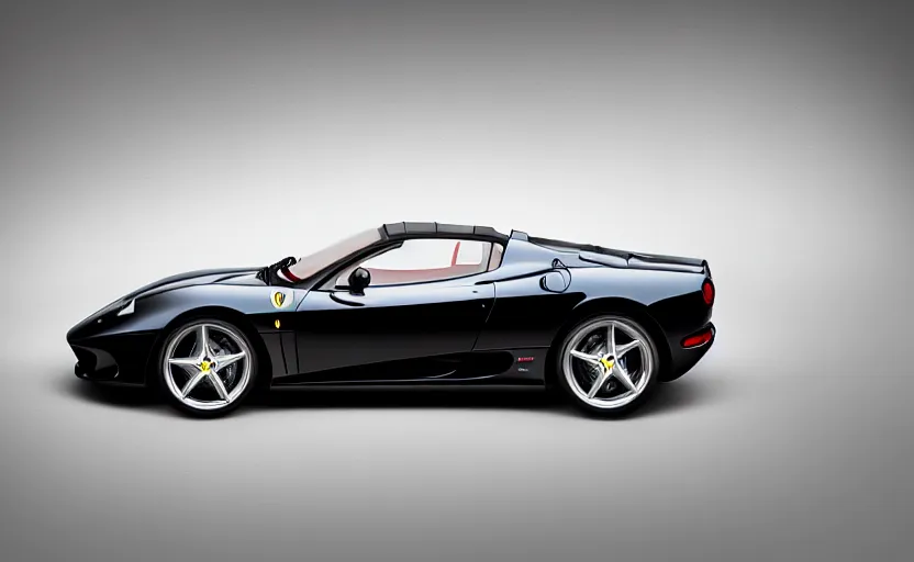 Prompt: “A 2025 Ferrari 365 GTS/4 Daytona Spyder Concept, studio lighting”