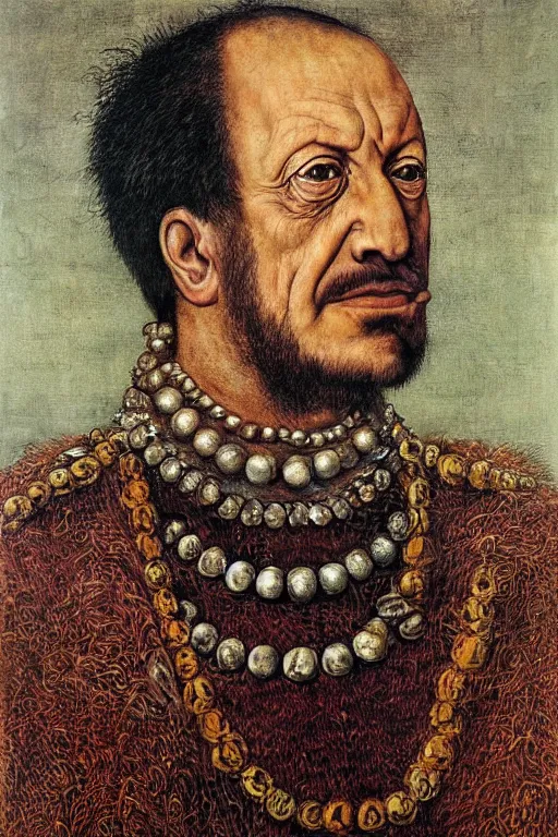 Prompt: portrait of Erdogan by Giuseppe Arcimboldo