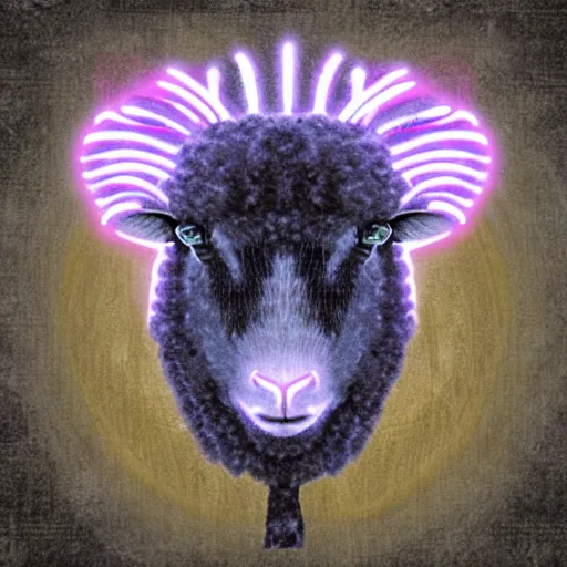 Image similar to electric sheep