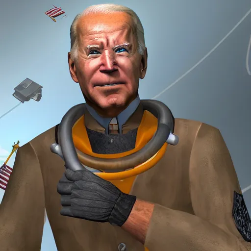 Image similar to joe biden in half life 1