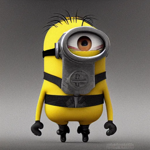 Prompt: Minions as World War 2 soldiers, historical photography, 4k