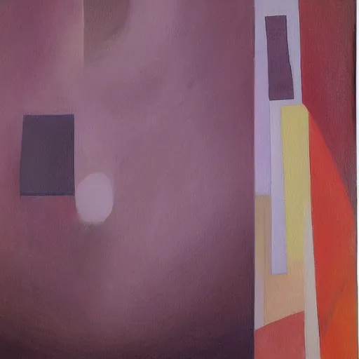 Prompt: neural network, painting by georgia okeeffe, 1 9 2 4