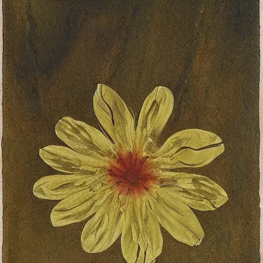 Image similar to realistic bright gallerie thorn clover, by j. m. w. turner and monsu desiderio, detailed painting, an ink drawing