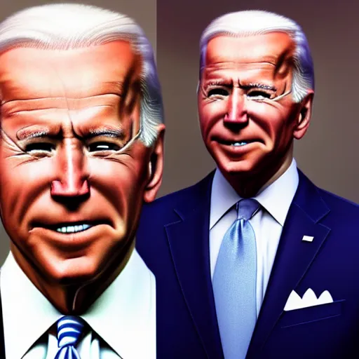 Prompt: muscular joe biden, realistic, realistic proportions,