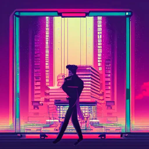 Image similar to argentina, epic retrowave art, trending on art station