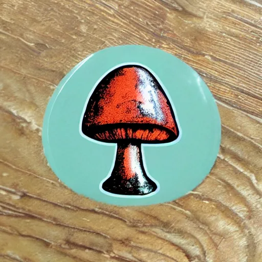 Image similar to cute mushroom goblet waxcup sticker