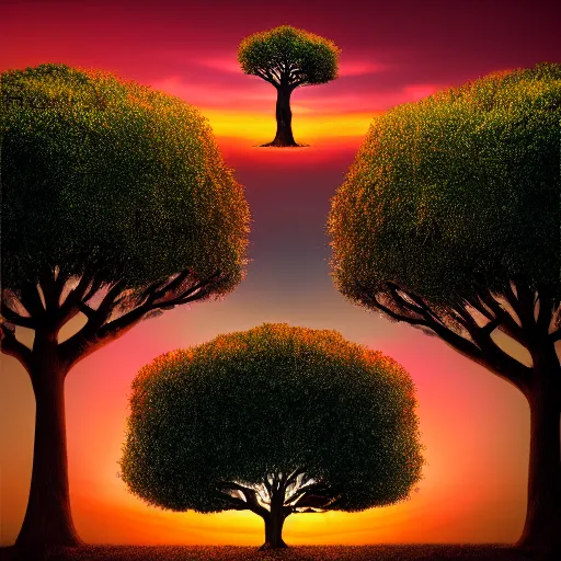 Prompt: a happy tree dancing and drinking beer at sunset, a very detailed sharp photo, masterpiece, trending on artstation, cinematic lighting, surreal, funny