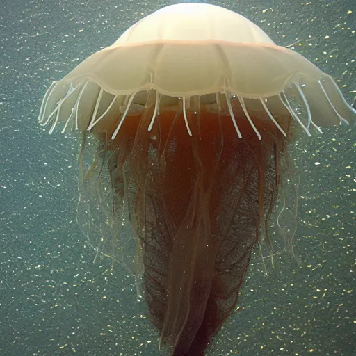 Image similar to An angel jellyfish