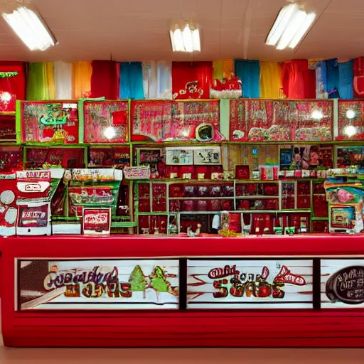 retro candy store,winter,cinematic Stable Diffusion OpenArt