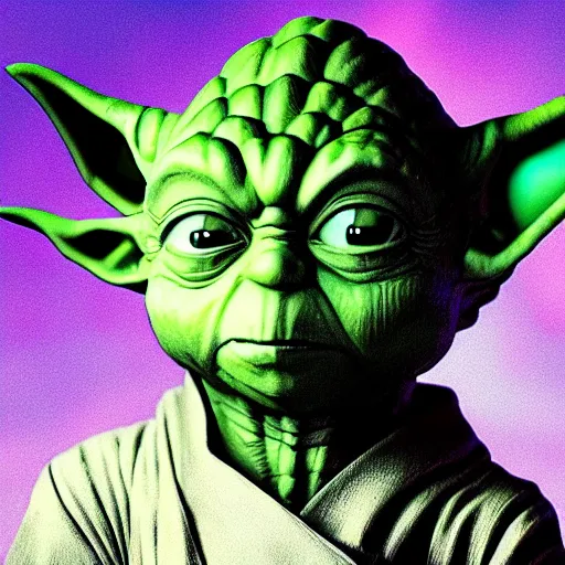 Prompt: Yoda portrait as an anime character from Dragon Ball Z. Beautiful. 4K.